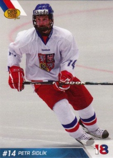 Petr Sidlik Reprezentace U18 OFS 2010/11 Reprezentace U18 #14