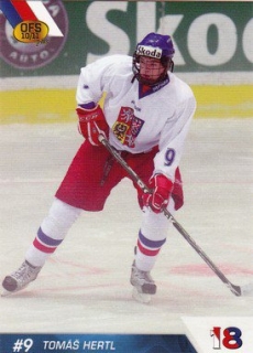 Tomas Hertl Reprezentace U18 OFS 2010/11 Reprezentace U18 #16