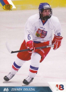 Zdenek Dolezal Reprezentace U18 OFS 2010/11 Reprezentace U18 #21