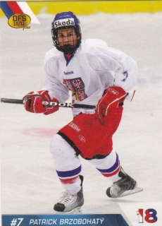 Patrick Brzobohaty Reprezentace U18 OFS 2010/11 Reprezentace U18 #22