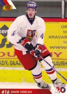David Videlka Reprezentace U20 OFS 2010/11 Reprezentace U20 #7