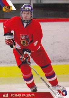 Tomas Valenta Reprezentace U20 OFS 2010/11 Reprezentace U20 #46