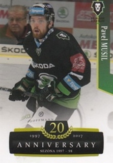 Pavel Musil Mlada Boleslav OFS 2017/18 Serie II. Retro #270