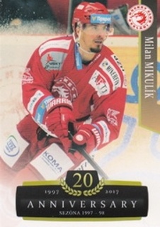 Milan Mikulik Trinec OFS 2017/18 Serie II. Retro #339