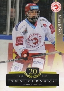Adam Raska Trinec OFS 2017/18 Serie II. Retro #340