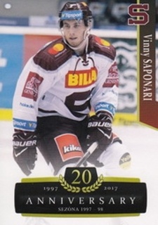 Vinny Saponari Sparta OFS 2017/18 Serie II. Retro #343