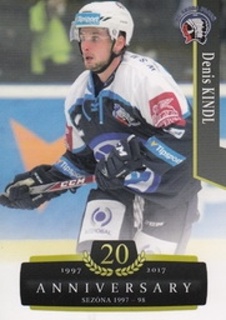 Denis Kindl Plzen OFS 2017/18 Serie II. Retro #355