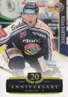 Milan Bartovic Vitkovice OFS 2017/18 Serie II. Retro #364