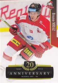 Bruno Mraz Olomouc OFS 2017/18 Serie II. Retro #380