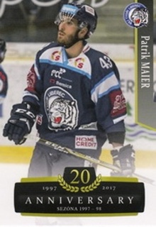 Patrik Maier Liberec OFS 2017/18 Serie II. Retro #416