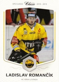 Ladislav Romancik Litvinov OFS 2018/19 Serie I. #220