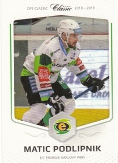 Matic Podlipnik Karlovy Vary OFS 2018/19 Serie I. #234