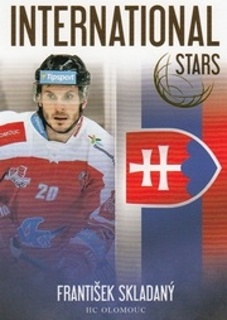 Frantisek Skladany Olomouc OFS 2018/19 Serie II. International Stars /99 #IS-24