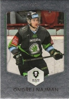 Ondrej Najman Mlada Boleslav OFS 2018/19 Serie II. Silver /55 #454