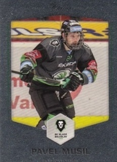 Pavel Musil Mlada Boleslav OFS 2018/19 Serie I. Silver /55 #191