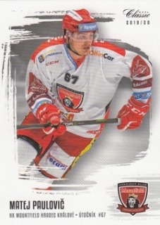 Matej Paulovic Hradec Kralove OFS 2019/20 Serie I. #89