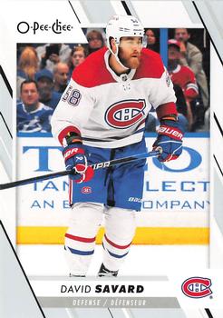 David Savard Montreal Canadiens Upper Deck O-Pee-Chee 2023/24 #333