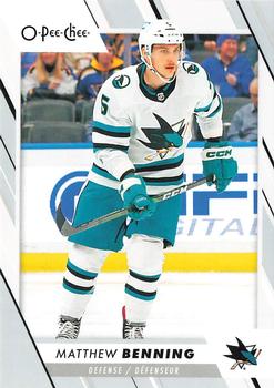 Matthew Benning San Jose Sharks Upper Deck O-Pee-Chee 2023/24 #398