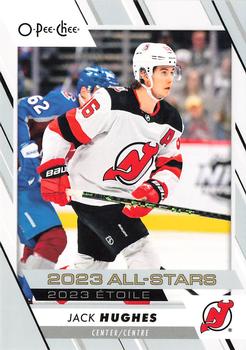 Jack Hughes New Jersey Devils Upper Deck O-Pee-Chee 2023/24 All-Star #506