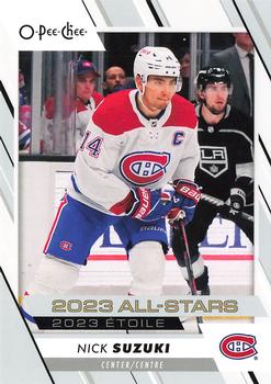 Nick Suzuki Montreal Canadiens Upper Deck O-Pee-Chee 2023/24 All-Star #509