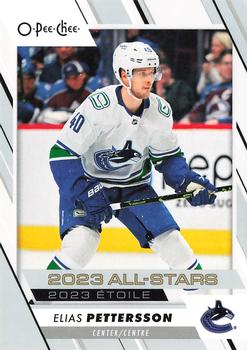 Elias Pettersson Vancouver Canucks Upper Deck O-Pee-Chee 2023/24 All-Star #539