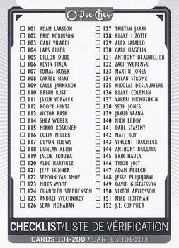 Checklist Card O-Pee-Chee 2021/22 #200