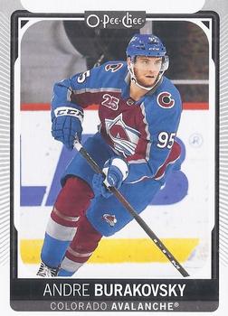 Andre Burakovsky Colorado Avalanche O-Pee-Chee 2021/22 #218