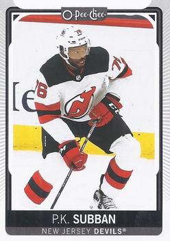 P.K. Subban New Jersey Devils O-Pee-Chee 2021/22 #308