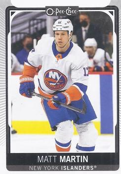 Matt Martin New York Islanders O-Pee-Chee 2021/22 #328