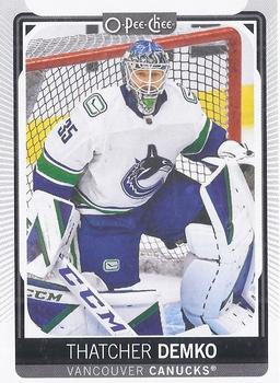 Thatcher Demko Vancouver Canucks O-Pee-Chee 2021/22 #354