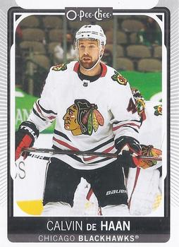 Calvin de Haan Chicago Blackhawks O-Pee-Chee 2021/22 #383