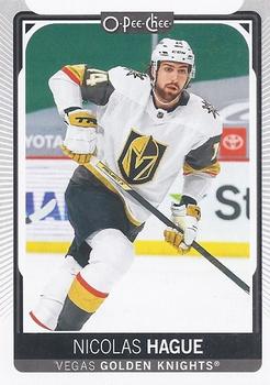 Nicolas Hague Vegas Golden Knights O-Pee-Chee 2021/22 #397