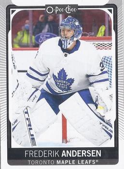 Frederik Andersen Toronto Maple Leafs O-Pee-Chee 2021/22 #441
