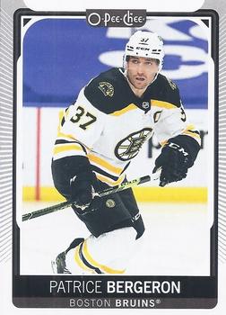 Patrice Bergeron Boston Bruins O-Pee-Chee 2021/22 #491