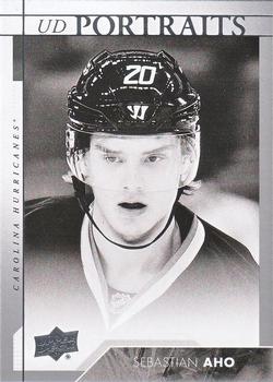 Sebastian Aho Carolina Hurricanes Upper Deck 2017/18 Series 1 UD Portraits #P-54
