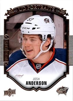 Josh Anderson Columbus Blue Jackets Upper Deck 2015/16 Series 2 UD Portraits #P-087