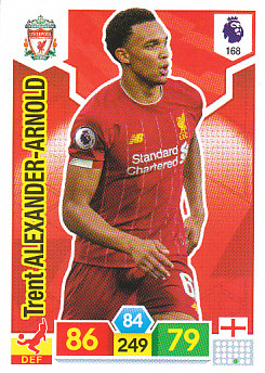 Trent Alexander-Arnold Liverpool 2019/20 Panini Adrenalyn XL #168