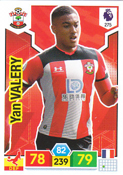 Yan Valery Southampton 2019/20 Panini Adrenalyn XL #275