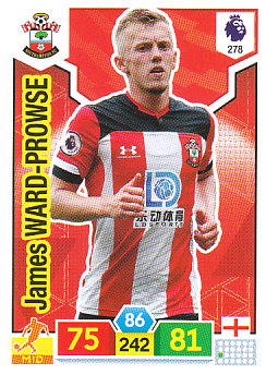 James Ward-Prowse Southampton 2019/20 Panini Adrenalyn XL #278