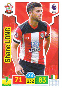 Shane Long Southampton 2019/20 Panini Adrenalyn XL #285