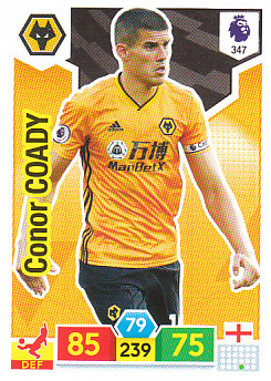 Conor Coady Wolverhampton Wanderers 2019/20 Panini Adrenalyn XL #347