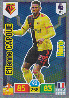 Etienne Capoue Watford 2019/20 Panini Adrenalyn XL Hero #392