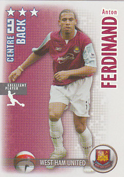 Anton Ferdinand West Ham United 2006/07 Shoot Out #328
