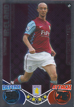 Stephen Ireland Aston Villa 2010/11 Topps Match Attax Star Signing #32