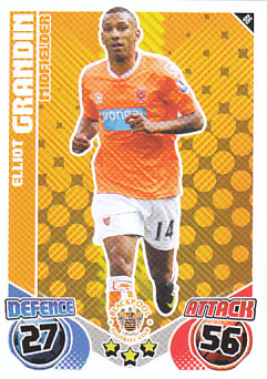 Elliot Grandin Blackpool 2010/11 Topps Match Attax #86