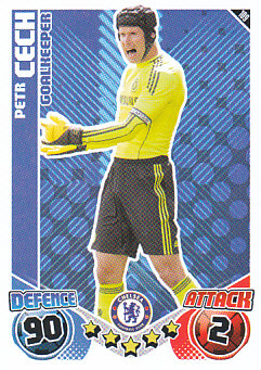 Petr Cech Chelsea 2010/11 Topps Match Attax #109