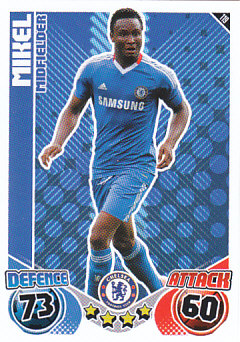Mikel Chelsea 2010/11 Topps Match Attax #119