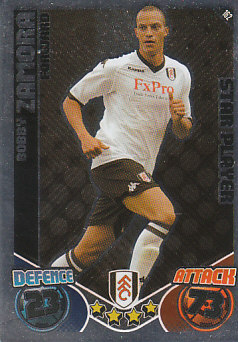 Bobby Zamora Fulham 2010/11 Topps Match Attax Star Player #162