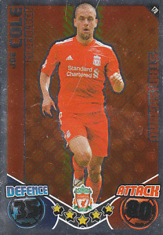 Joe Cole Liverpool 2010/11 Topps Match Attax Star Signing #170