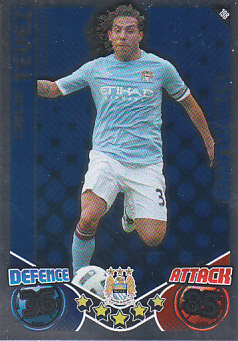 Carlos Tevez Manchester City 2010/11 Topps Match Attax Star Player #198